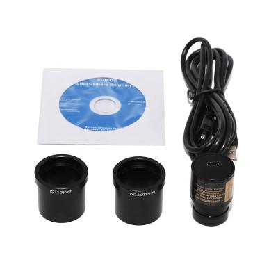 China 5.1M Digital Biological Microscope Eyepiece Camera With 23.2mm To 30mm 30.5mm Microscope Ring Adapter SCMOS05100KPA+Adapter for sale