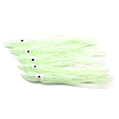 China PVC Octopus Squid Plastic High Quality Luminous Floating Skirt 8g 16cm Lures Soft Bait for sale