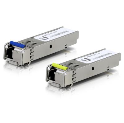 China FTTX UBNT single-fiber SFP module UF-SM-1G-S single-mode Gigabit interface BiDi 3km single-pair LC pair for sale