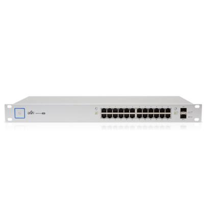 China Port LACP UBNT Gigabit 24 Poe Switch UniFi US-24-250W Commercial Networking Fiber Optic Switch for sale