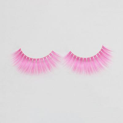 China Factory Colorful Mink Lashes Hot Selling Handmade Color Designs 3D Mink Eyelashes for sale