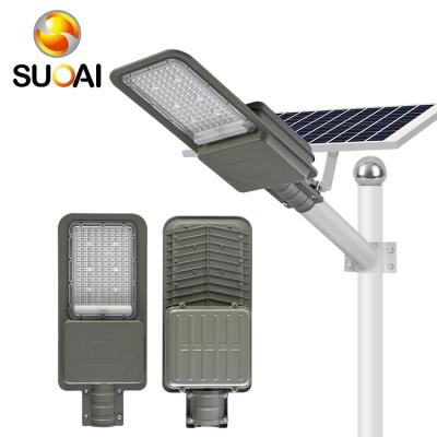 China ROAD SUOAI Smd 60w 100w 150w Ip65 Waterproof Energy Saving Aluminum Separated Solar Led Street Lights for sale