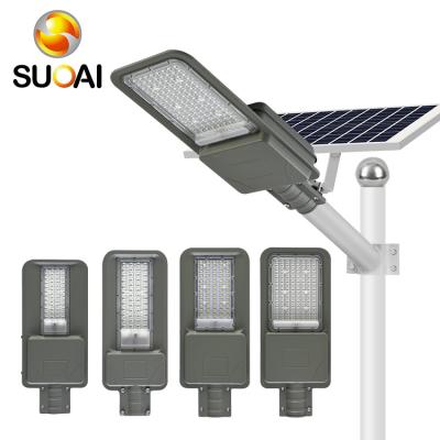 China ROAD SUOAI Matrix Ip66 Smd Energy Saving Outdoor Waterproof Cast Aluminum Led Solar Split Street Light for sale