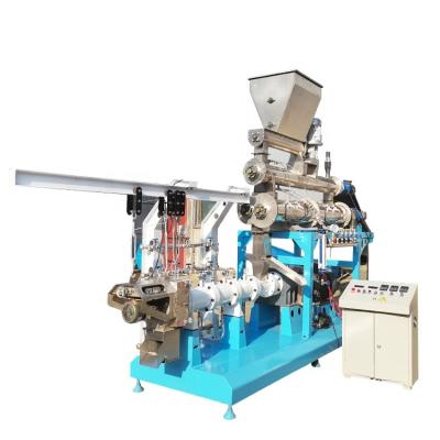 China Animal Feed Making Machine Wet Type Fish Feed Pellet Extruder Machine Semi Automatic Floating Fish Feed Machine for sale