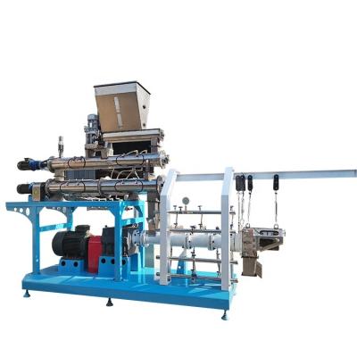 China Animal feed making machine fish feed pellet machine with floating start diesel fish feed pellet extrusion making machine for sale