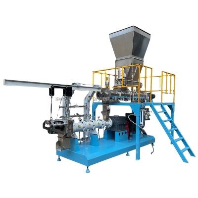 China Long Maintenance Time High Efficient Wet Type Large Capacity Fish Feed Food Extruder Machine for sale