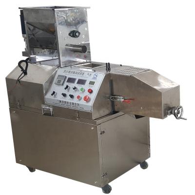 China High Efficiency Single Screw Puffed Corn Rice Snacks Machinery Extruder for sale