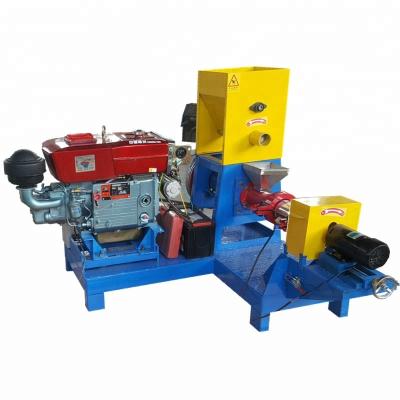 China Factory Price Commercial Industrial Floating Dog Diesel Engine Fish Feed Pellet Machine for sale