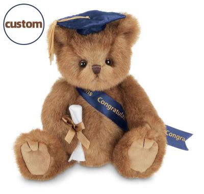 China 2022 Comfortable New Hot Selling Custom Graduation Gift Stuffed Plush Toy Graduation Teddy Bear for sale