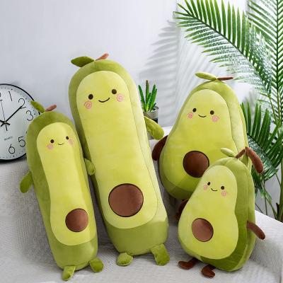 China 2022 soft plush toy birthday gift avocado plush avocado soft plush pillow fruit boby fruit boby pillow for sale