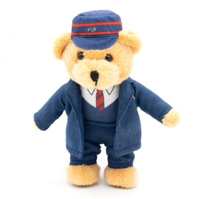 China Comfortable Custom Plush Animal Soft Toy Bear Cartoon Costume Cute Teddy Bear Plush Toy for sale