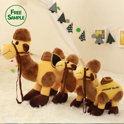 China Kawaii Cartoon Pillow Birthday Gift Camel Plush Toy Comfy Custom Animal Cute Toy for sale