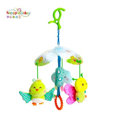 China Baby Toys Wholesale Safety Soft Safety PP Baby Sky Rattle Toy Environmental Material for sale