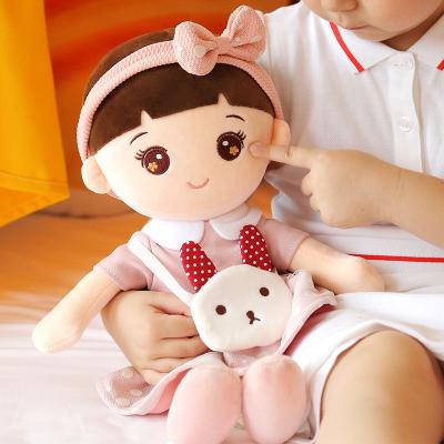 China Realistic Sleeping Soft Pillow Plush Doll Realistic Princess Rag Doll For Girl Gift Beautiful for sale