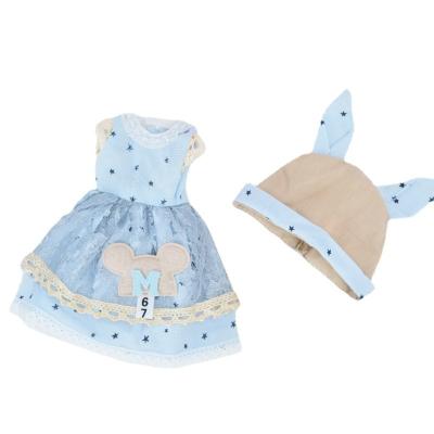 China Comfortable Custom Doll Clothes Accessories Kids Girl Princess Toy Skirt Set Doll Clothes for sale