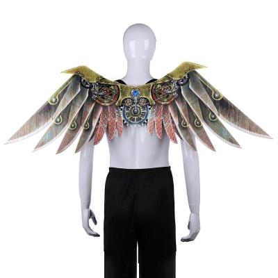 China Customized Adult Halloween Carnival Party Cosplay Decoration Kid Cosplay Costume Props Blade Punk Wings for sale