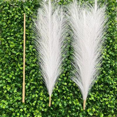 China Home Decoration Fake Weding Split Detachable Pampas Grass 6pcs Pack Pampas Grass Split Small Pampas Grass for sale