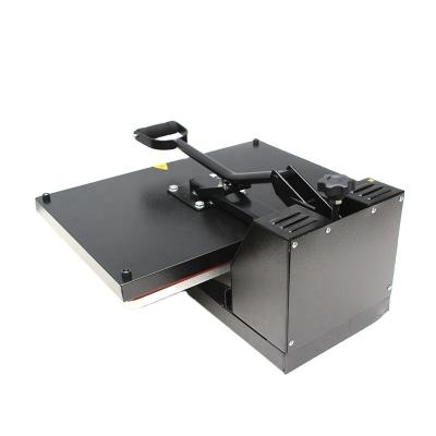 China Multifunctionele sublimatie UV-flatbedprinter A3-warmteperstype voor T-shirt Te koop