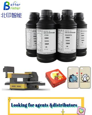 China De betere UVdtf Printer Ink Flatbed Printer 4720 I3200 XP600 TX800 van Printerinkjet smooth Te koop