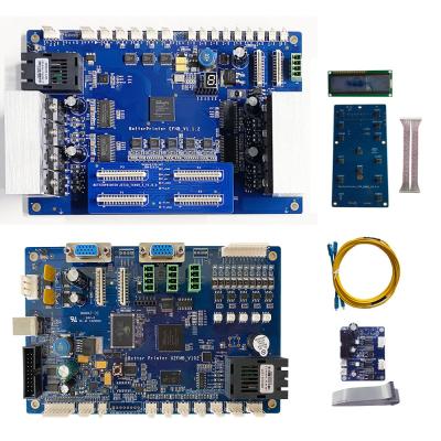 China Haupt-Epson Drucker Board USB2.0 Tx600 vier für UVflachbettdrucker-Inkjet Board White-Tinte Pyrography-Drucker zu verkaufen