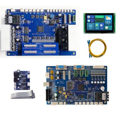 Cina Stampatore capo Board di USB2.0 Tx600 quattro per la stampante del trasferimento di calore del film dell'ANIMALE DOMESTICO del bordo del getto di inchiostro di stampa di pubblicità dello schermo piatto in vendita