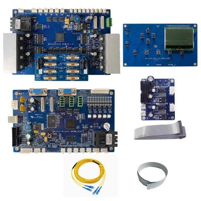 中国 直接噴射プリンター板USB2.0インクジェット板キット7610の白いインクPyrographyプリンターのための4ヘッド使用 販売のため