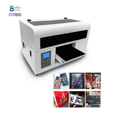 China A4 flatbed UV van de het glas acryl mobiele telefoon van het printer kleine metaal plastic van de het gevalwijn van het de flessenkristal machine van de het etiketdruk Te koop