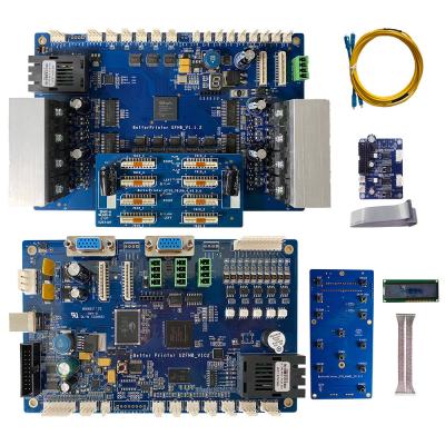 China Doppeltes Brettausrüstung mainboard Kopfende-Tintenstrahldrucker For-Werbungsfoto des Kopfes 7610, das UVflachbildschirmdrucken druckt zu verkaufen