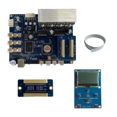 China DTF Printer Single Head Tx800 Print Head Board Set Inkjet Printer System Mainboard Te koop