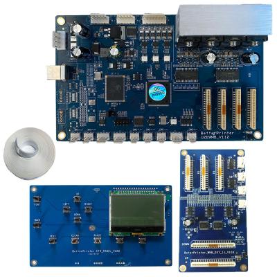 China Wanddrucker Einzelkopf DX7 Druckkopfplatine Set DX7 Mainboard für Flachbett-UV-Flachbettdrucker zu verkaufen