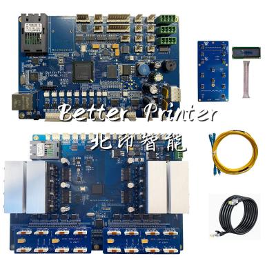 중국 잉크젯 프린터 I3200 광고용 네 헤드 보드 키트 인쇄 UV 태블릿 폰 케이스 티셔츠 의류 섬유 프린터 판매용