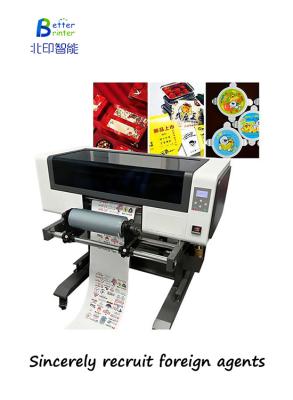 China Verbessern Sie des Drucker-UV- DTF beweglichen Kasten Aufkleber-des Drucker-A3 einpackt Druck-Maschine UV-Dtf-Drucker Laminator All In eins zu verkaufen