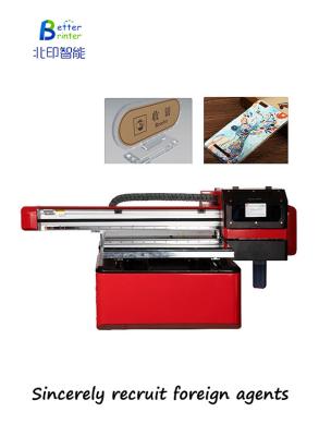 China A3 UV Printer Small Flatbed Inkjet 3D Embossed Phone Case Better Printer Cylindrical Wine Bottle Inkjet Printer for sale