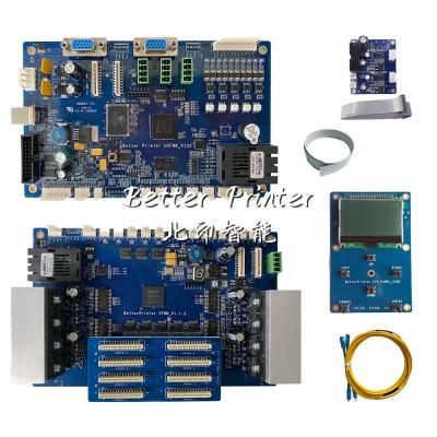 China Impressora a jato de tinta XP600 quatro cabeças Impressora UV melhor Impressora industrial de tela plana sistema de controle de placa de impressão a cores à venda