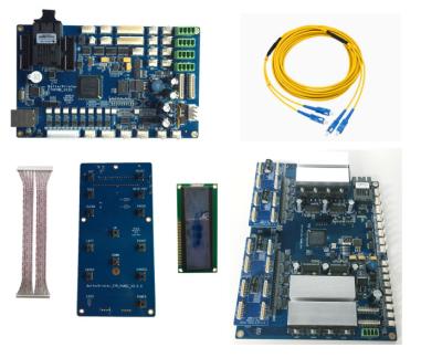 Cina Bordo capo della stampa del getto di inchiostro I3200 della rete quattro di gigabit, stampante bianca Kit della pirografia dell'inchiostro in vendita