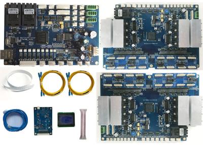 中国 インクジェット・プリンタの制御システムはペット フィルムの熱伝達プリンターのためのプリンターI3200ネットワーク・インターフェイス8の頭部をよくする 販売のため
