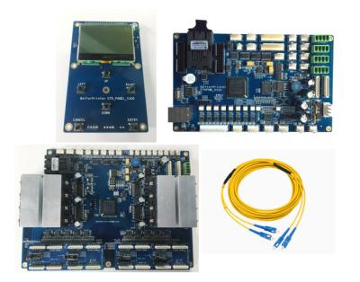 Cina Stampante industriale di Kit For Textile Digital Oval del bordo della stampa del getto di inchiostro della rete di gigabit I3200 in vendita