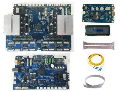 Cina Stampante a getto di inchiostro bianca Control System della stampante USB3.0 di Oyrography dell'inchiostro della testina di stampa I3200 in vendita