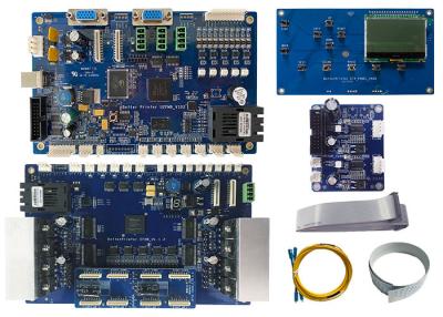 Κίνα USB2.0 καλύτερος εκτυπωτής συστημάτων εκτυπωτών οπτικής ίνας I3200 διπλός επικεφαλής Inkjet προς πώληση