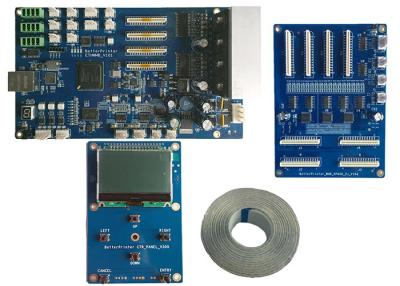 China Network Port XP600 Double Head Epson Printer Board for Photo Flatbed Printer for sale