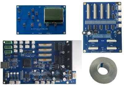 China O uso para o jato tira a placa principal dobro do Inkjet da interface de rede do jogo 7610 UV do painel de controlo da impressora do leito da impressora à venda