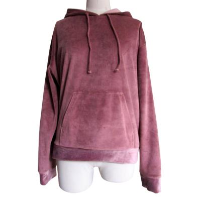 China Women's Clothing Custom Anti-pilling Velvet Oversized Tracksuit Set Colors Soft Sweatshirt Outfits Hoodies for sale