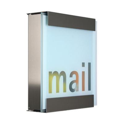 China Wall Mounted SMB-069SS Made In China Outdoor Mailbox Sensor Mailboxes For Apartments for sale