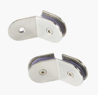 China SGC-015 Modern Simple High Quality Stainless Steel Door Panel Clamp Glass Glass Clamps Door Glass Clip for sale