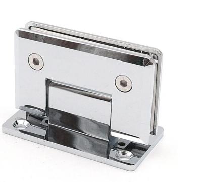 China Modern Glass Mirror Finish Hinge Bathroom Hardware Accessory for sale