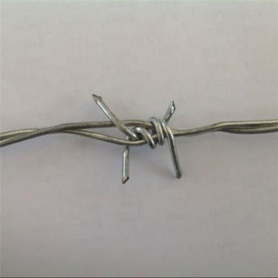 China Binding wire plastic barbed wire/razor blade barbed wire/barbed wire making for sale