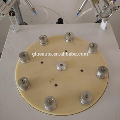 China Chemical Automatic Glue Dispenser Machine For Led Bulb / Candle Light / Round Shape Products for sale