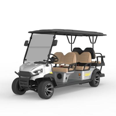 China Newest Unique Design Cheap Electric Golf Carts 2 4 6 Different Color 6 Passenger Golf Cart Low Chassis 12X7 Person Club Car for sale