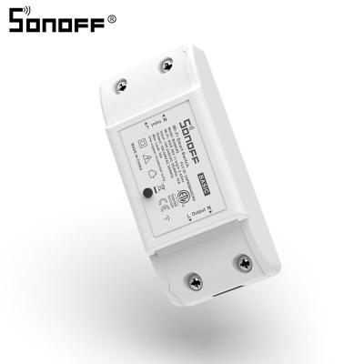 China Smart Home Automation DIY Wifi Basic Voice Control SONOFF Relay Module Remote Control Universal Smart Home Sale for sale