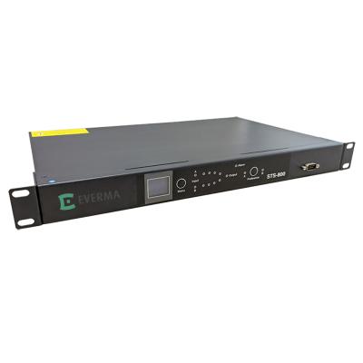 China Transfer Switch Dual Input Automatic Transfer Switch Rack Mount 19 Automatic Power Meter PDU for sale